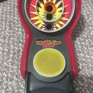 Kids Target Bulls Eye Ball  Game - Red and Yellow